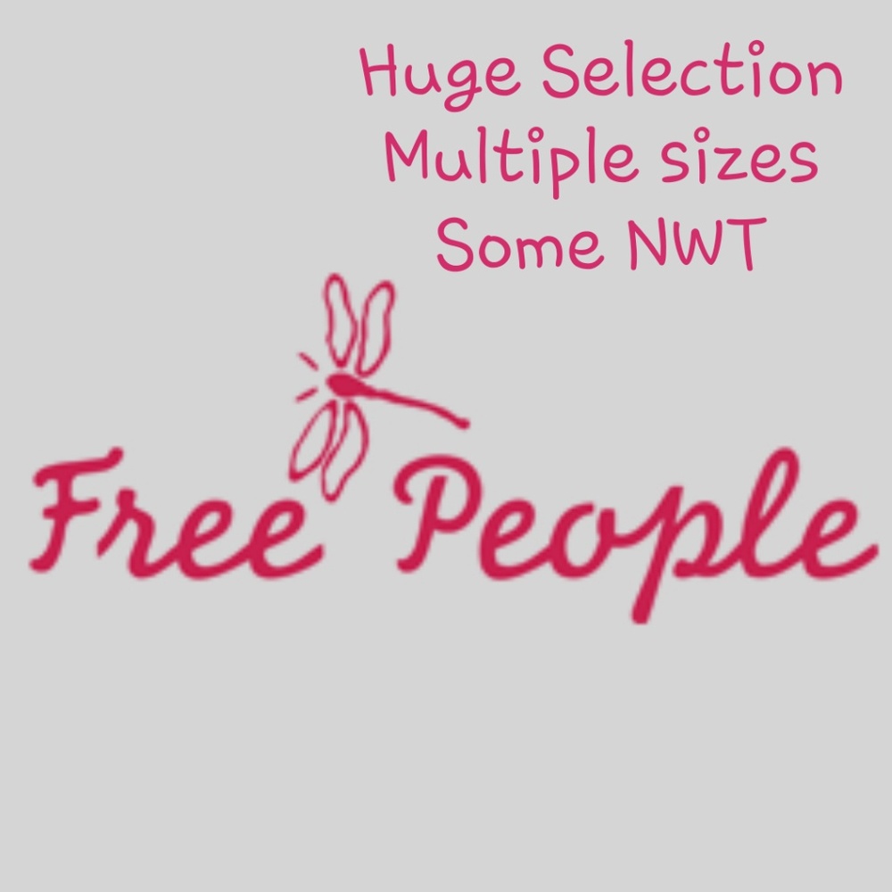 HUGE SELECTION FREE PEOPLE✌💜💟💗